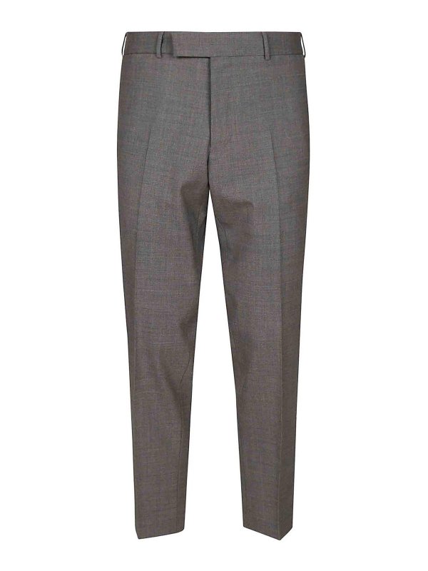 PT TORINO: Pantalones casual - Pantalón Casual - Gris