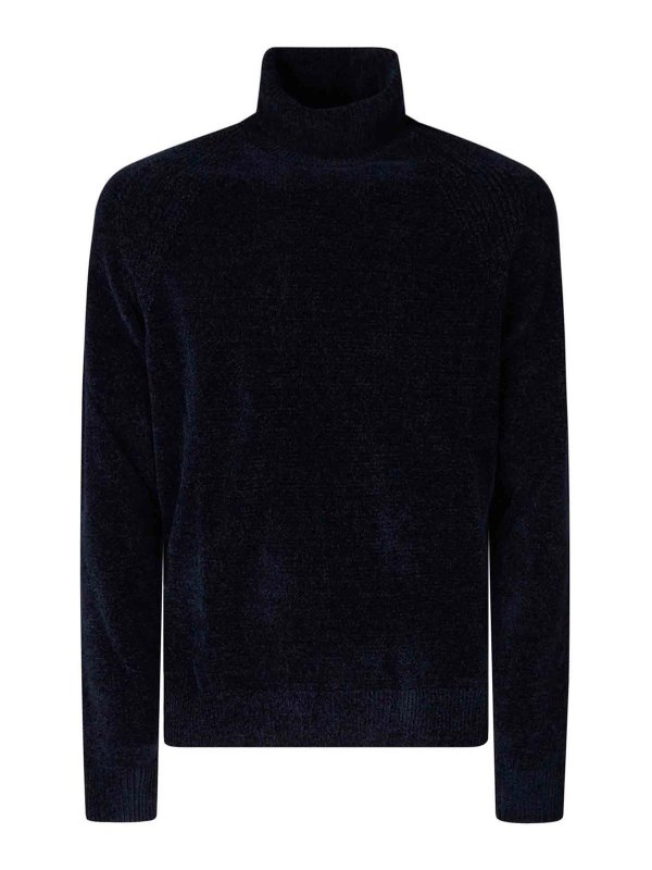 RRD Roberto Ricci Designs: Rollkragenpullover  und Polo-Ausschnitt - Rollkragenpullover - Dunkelblau