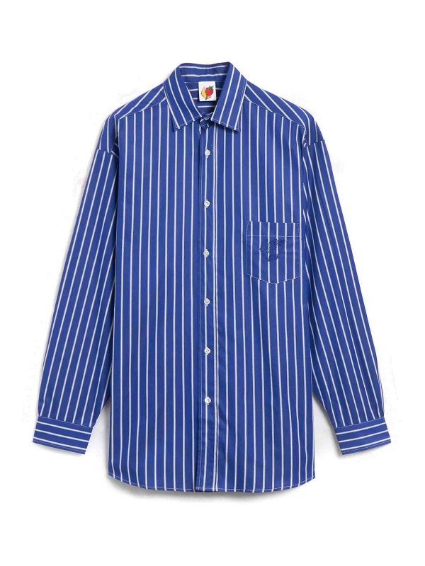 SKY HIGH FARM WORKWEAR: Chemises - Chemise - Bleu