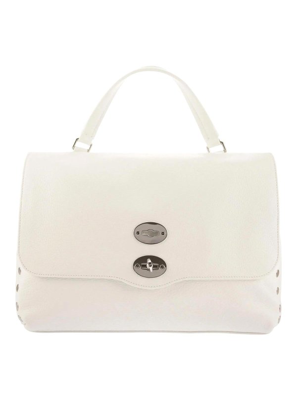 ZANELLATO: shopper - Postina Daily Bianco Latte M