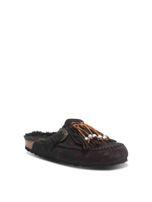 The Best Shops TAJI: Mules - Mules - Noir