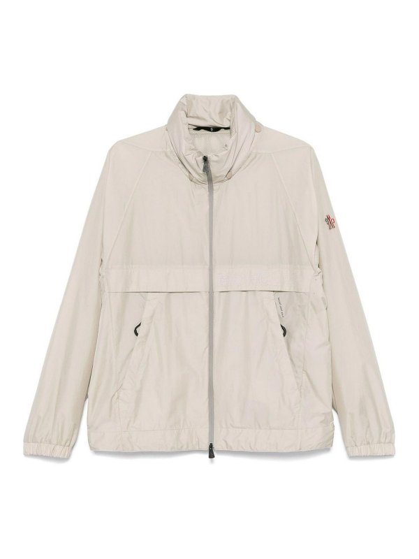 MONCLER: カジュアルジャケット - カジュアルジャケット - 白
