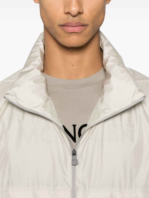 The Best Shops MONCLER: カジュアルジャケット - カジュアルジャケット - 白