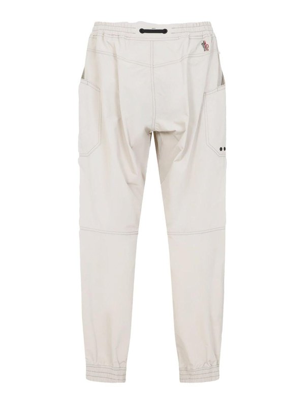 MONCLER: カジュアルトラウザー online - カジュアルパンツ - 白