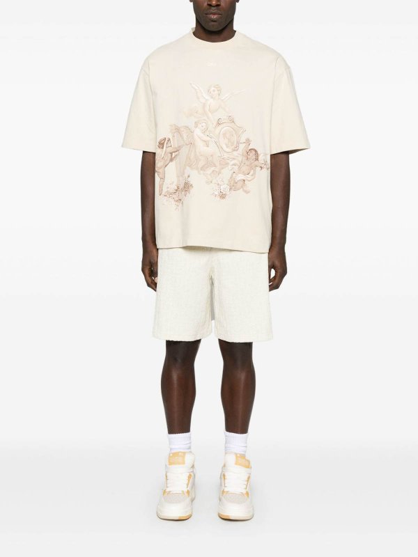 The Best Shops OFF-WHITE: Trousers Shorts - Bermuda Shorts