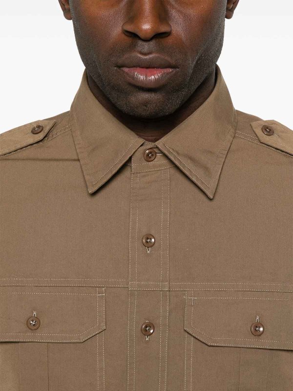 The Best Shops TOM FORD: シャツ - シャツ - ブラウン