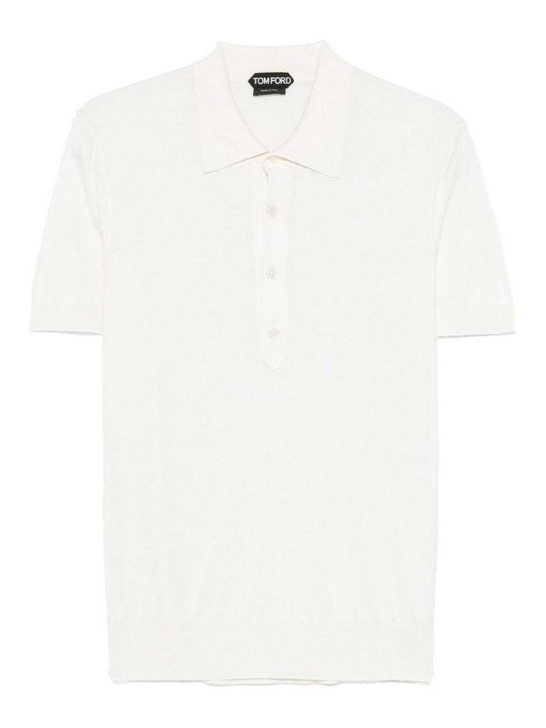TOM FORD: Poloshirts - Poloshirt - Hellgrau