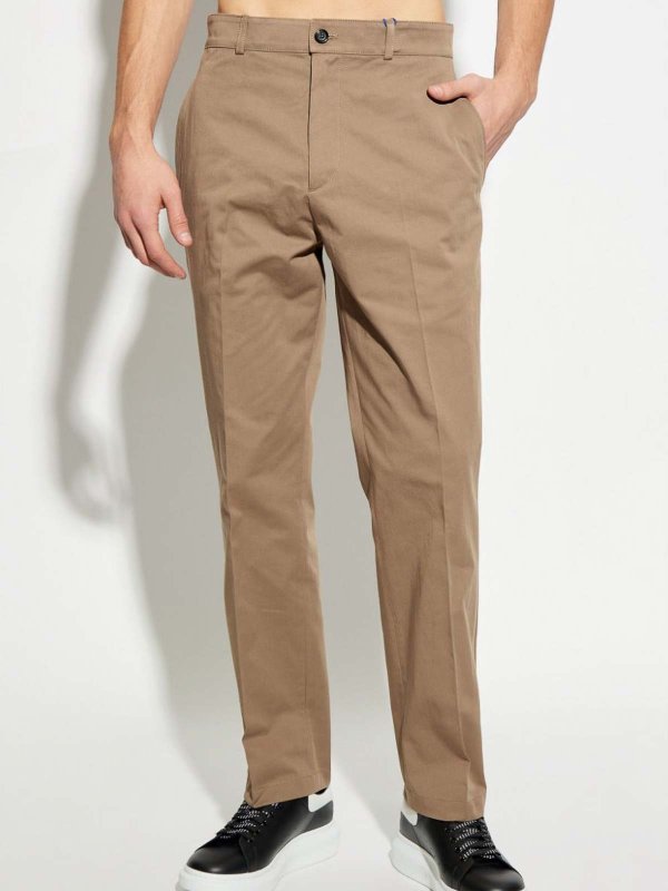 The Best Shops BURBERRY: Pantalones casual - Pantalón Casual - Beis