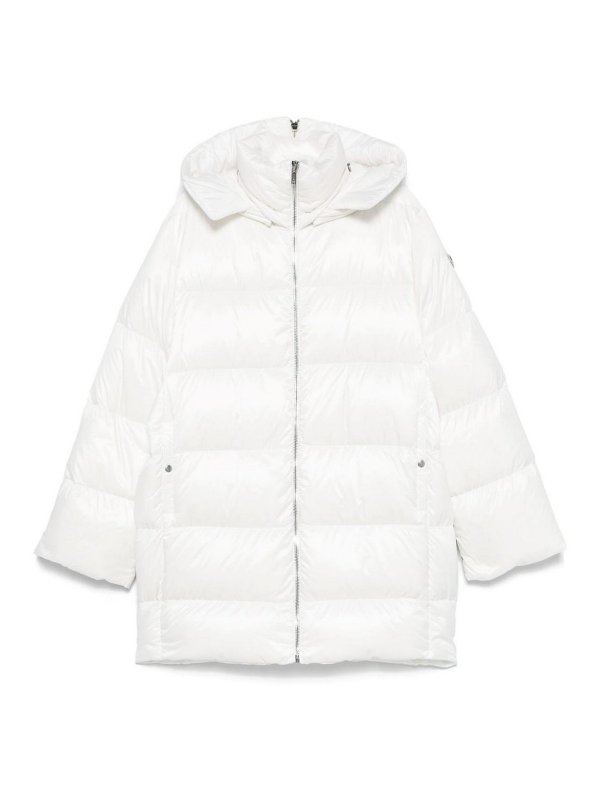 MONCLER: Chaquetas y Chaquetones acolchados - Chaqueta Alcochada - Blanco