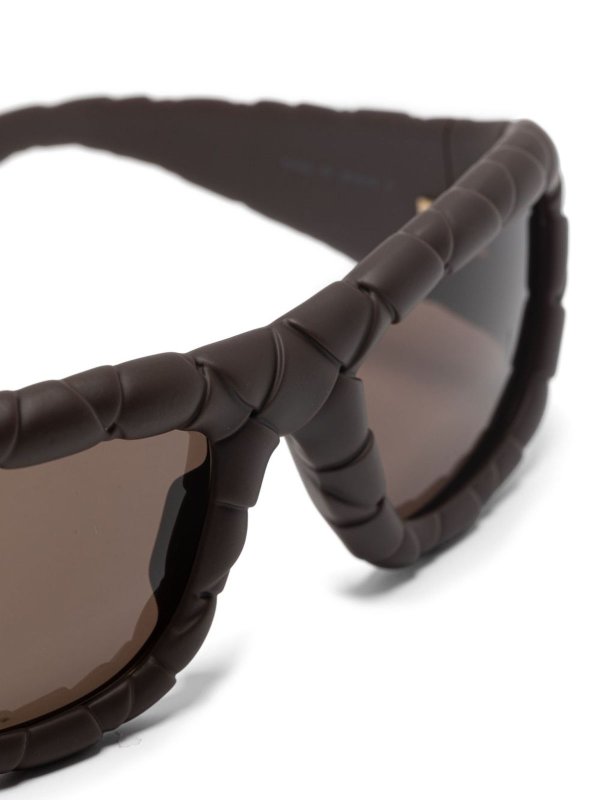 BOTTEGA VENETA: Gafas de sol online - Gafas De Sol - Marrón