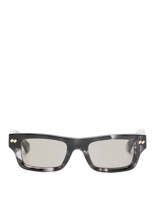 BOTTEGA VENETA: サングラス - サングラス - グレー