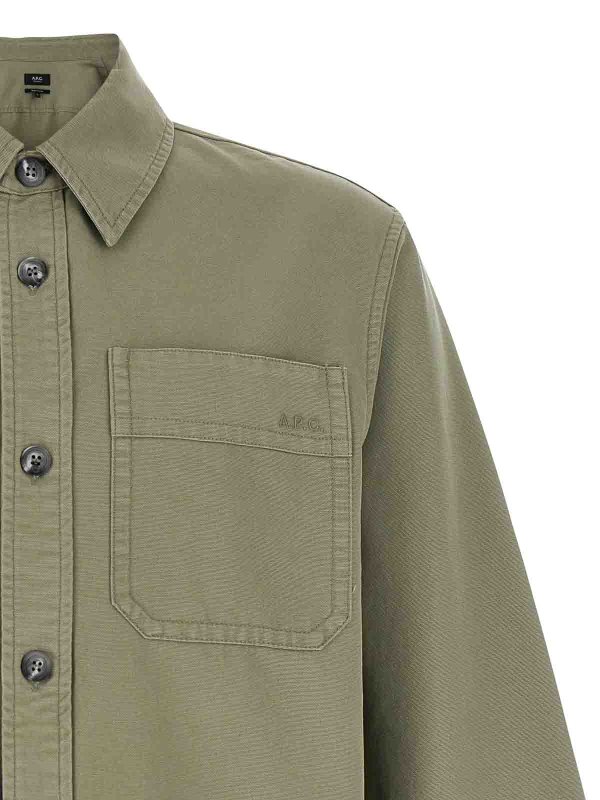 The Best Shops A.P.C.: Hemden - Hemd - Grün