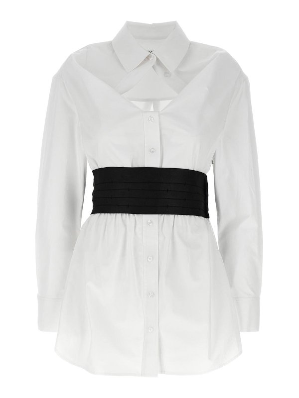 ALEXANDER WANG: knee length dresses - Shirt Dress