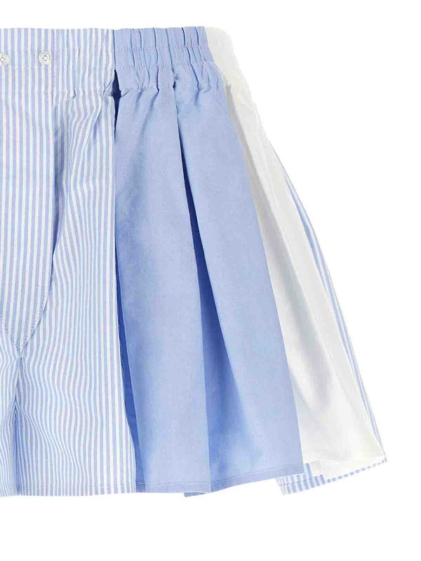 The Best Shops ALEXANDER WANG: Trousers Shorts - Pleated Boxer Shorts