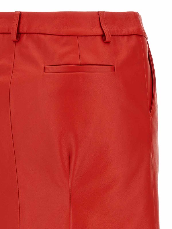 スカート ARMARIUM 'Loren' skirt Armarium Loren Skirt - Red - Women | ARMTMSK03LE04023