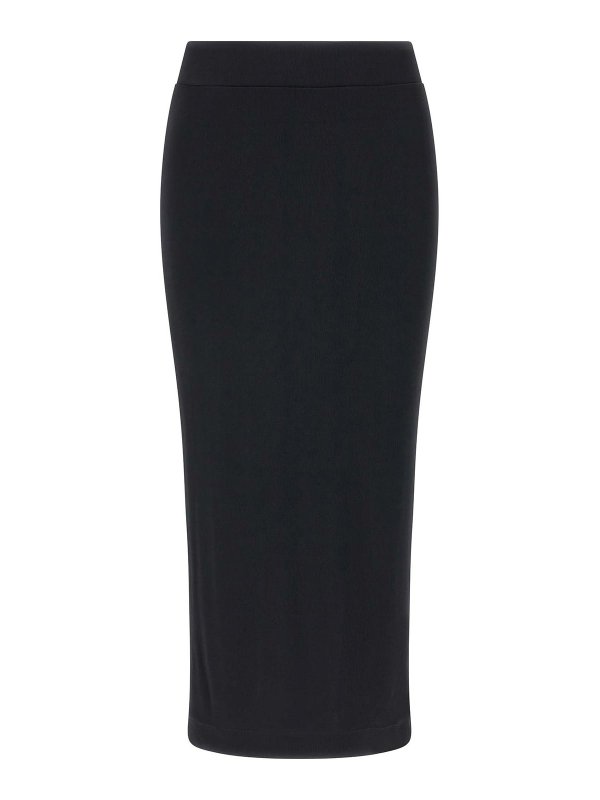 ARMARIUM: ニーレングススカート＆ミディ丈 - 膝丈/ミディスカート - 黒