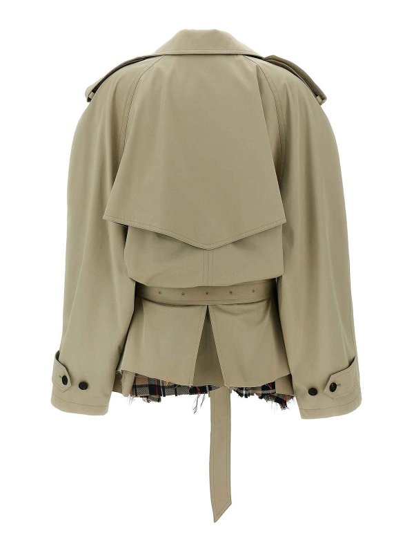 BALENCIAGA: トレンチコート online - トレンチコート - ベージュ