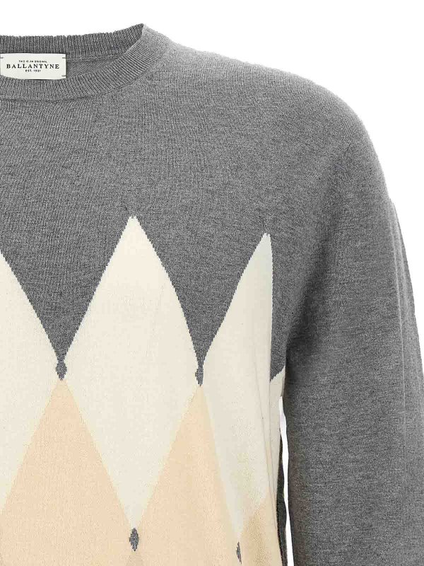 The Best Shops BALLANTYNE: クルーネック - クルーネック - Argyle