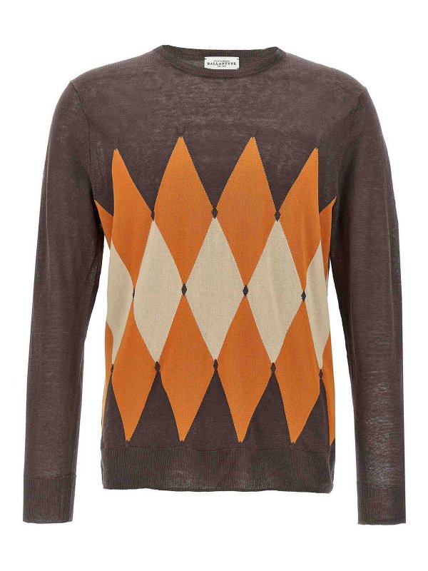 BALLANTYNE: クルーネック - クルーネック - Argyle