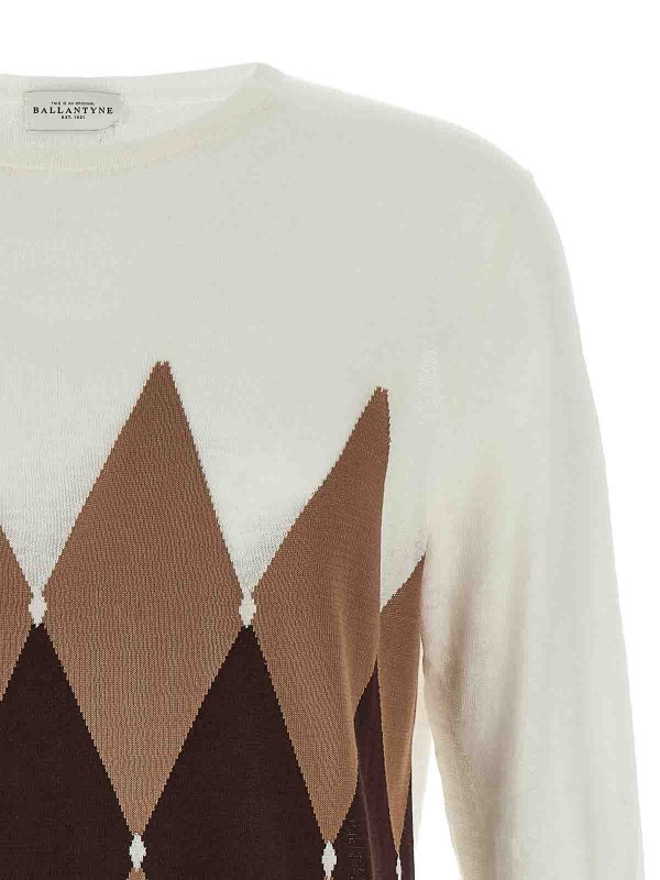 The Best Shops BALLANTYNE: クルーネック - クルーネック - Argyle