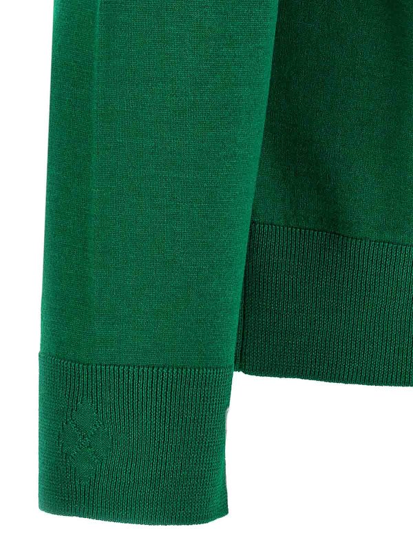 クルーネック - 緑 shop online: BALLANTYNE