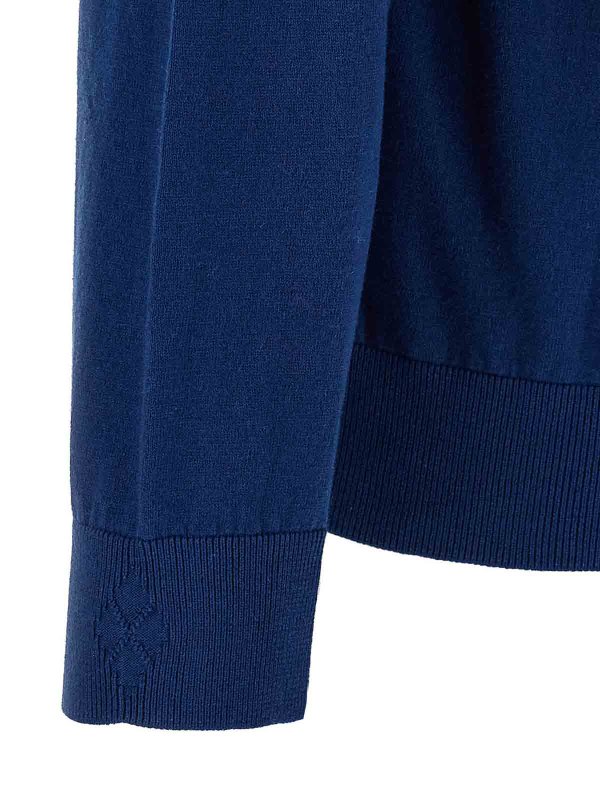 V-Pullover - Blau shop online: BALLANTYNE