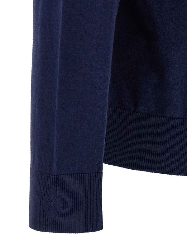 V-Pullover - Blau shop online: BALLANTYNE