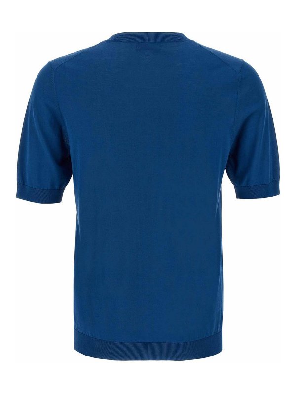 BALLANTYNE: クルーネック online - クルーネック - ブルー