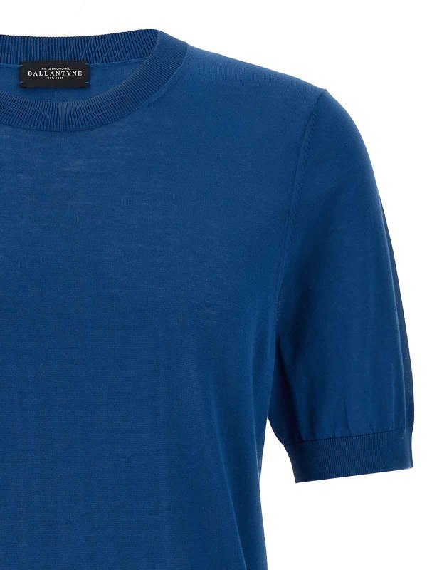 The Best Shops BALLANTYNE: クルーネック - クルーネック - ブルー