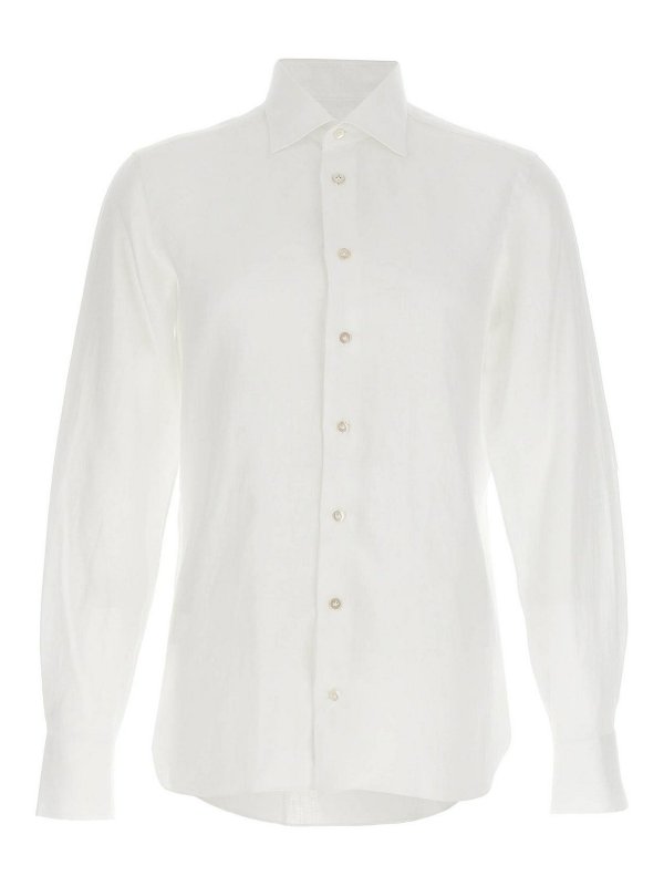 BORRIELLO NAPOLI: Camisas - Camisa - Blanco