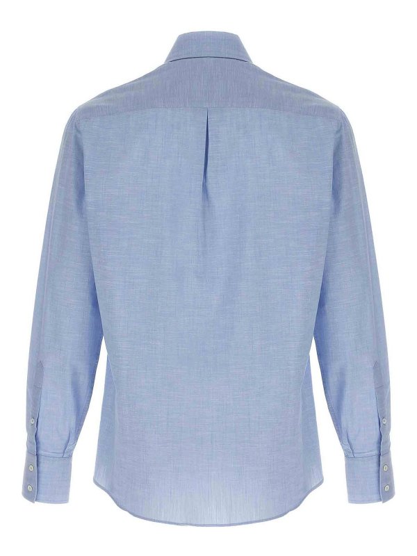 BRUNELLO CUCINELLI: シャツ online - シャツ - ライトブルー