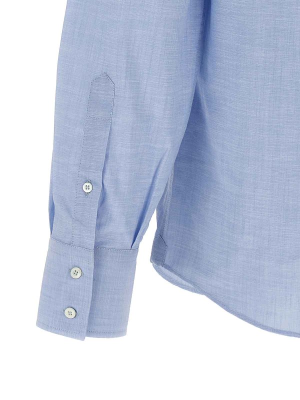 シャツ - ライトブルー shop online: BRUNELLO CUCINELLI