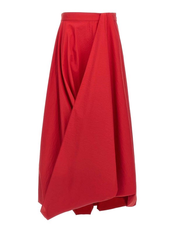 BRUNELLO CUCINELLI: Knielange und Midi Röcke - Midirock - Rot