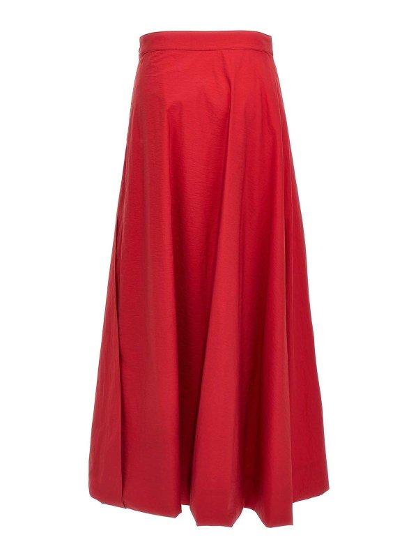 BRUNELLO CUCINELLI: Knielange und Midi Röcke online - Midirock - Rot