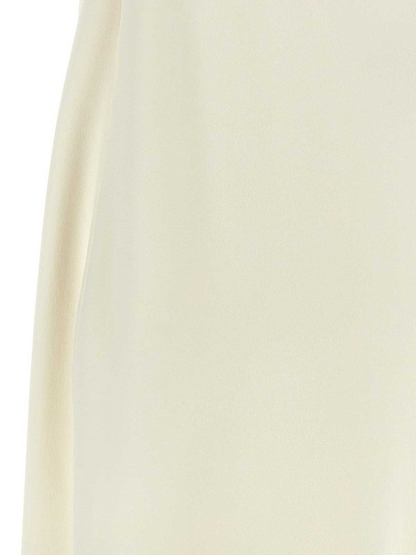 膝丈ドレス - 白 shop online: BRUNELLO CUCINELLI