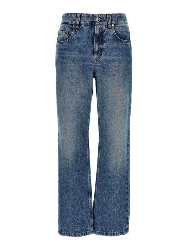 BRUNELLO CUCINELLI: bootcut jeans - Monile Jeans