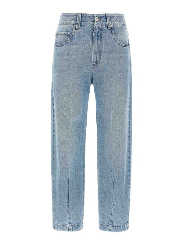 BRUNELLO CUCINELLI: ブーツカットジーンズ - ブーツカットジーンズ - ライトブルー