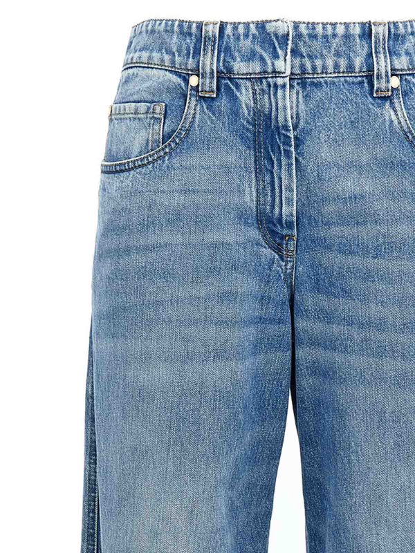 BRUNELLO CUCINELLI: ブーツカットジーンズ online - ブーツカットジーンズ - ブルー