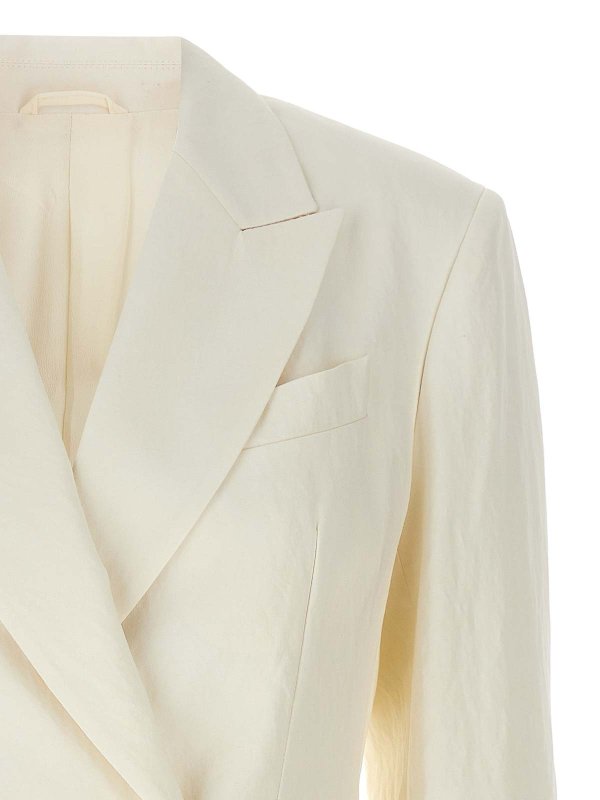 The Best Shops BRUNELLO CUCINELLI: blazers - Double-Breasted Blazer