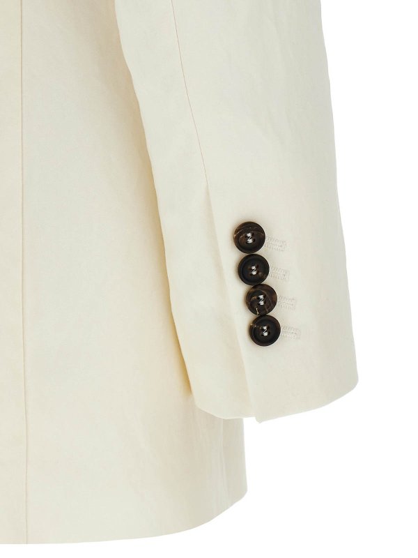 Double-Breasted Blazer shop online: BRUNELLO CUCINELLI