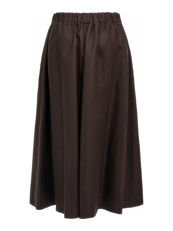 BRUNELLO CUCINELLI: Jupes midi et au genou online - Jupe Midi - Marron