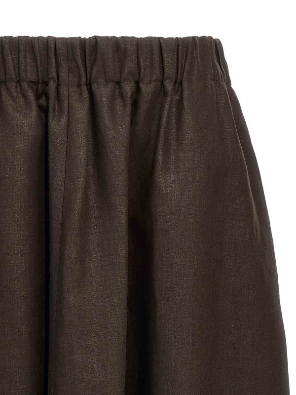 The Best Shops BRUNELLO CUCINELLI: Jupes midi et au genou - Jupe Midi - Marron