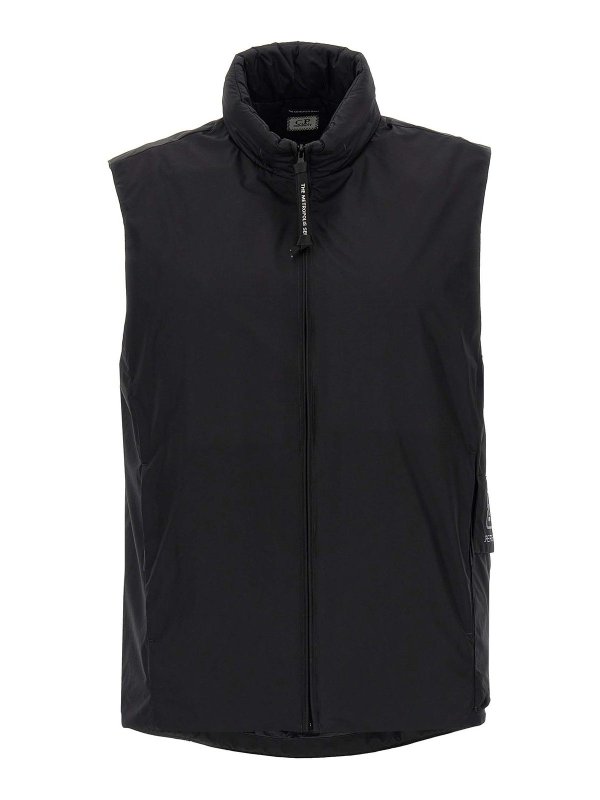 C.P. COMPANY: Chalecos - Chaleco - Negro
