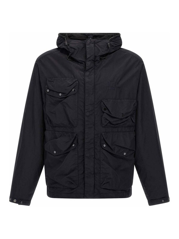 C.P. COMPANY: casual jackets - Flatt Nylon Goggle Jacket