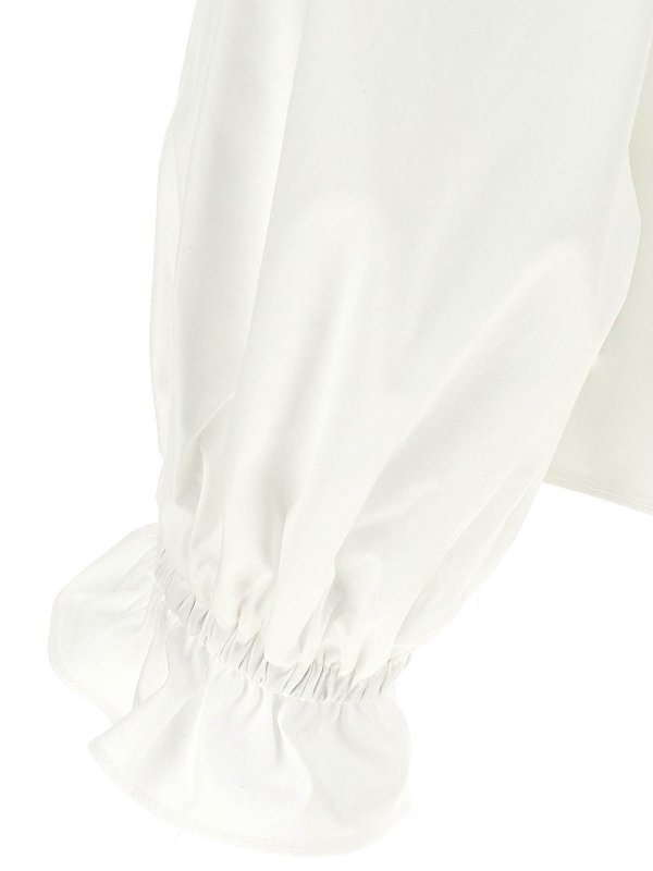 トップ/タンクトップ - 白 shop online: CAROLINA HERRERA