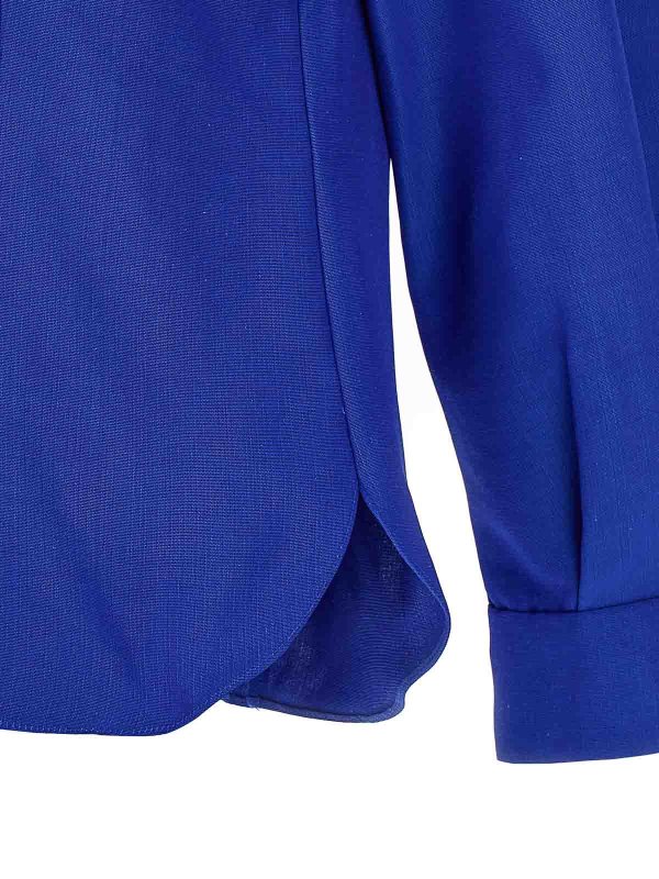 シャツ - ブルー shop online: CAROLINA HERRERA