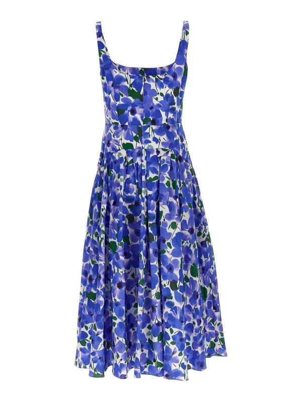 CAROLINA HERRERA: ニーレングスドレス online - 膝丈ドレス - マルチカラー