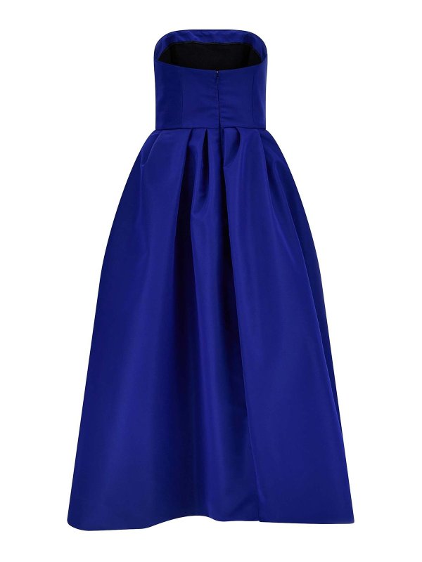 CAROLINA HERRERA: knee length dresses online - Silk Dress