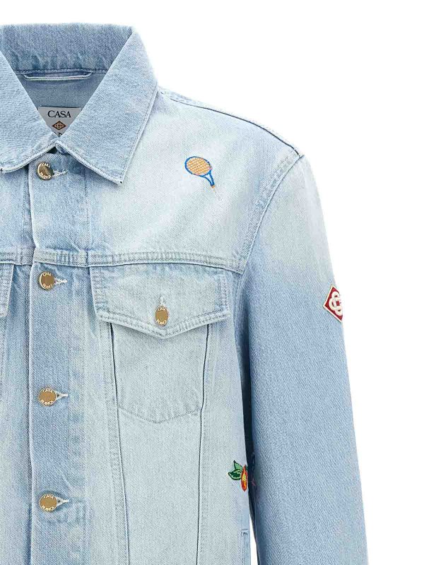 The Best Shops CASABLANCA: カジュアルジャケット - カジュアルジャケット - ライトブルー