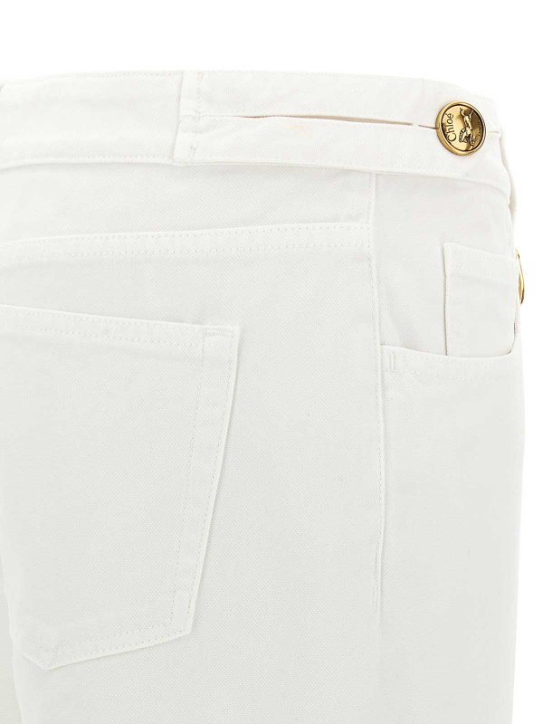 Jeans Boot-Cut - Blanco shop online: CHLOE